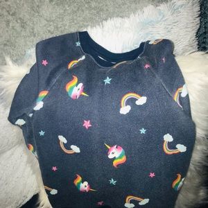 Long sleeve unicorn 🦄 girls shirt size 6-6x
